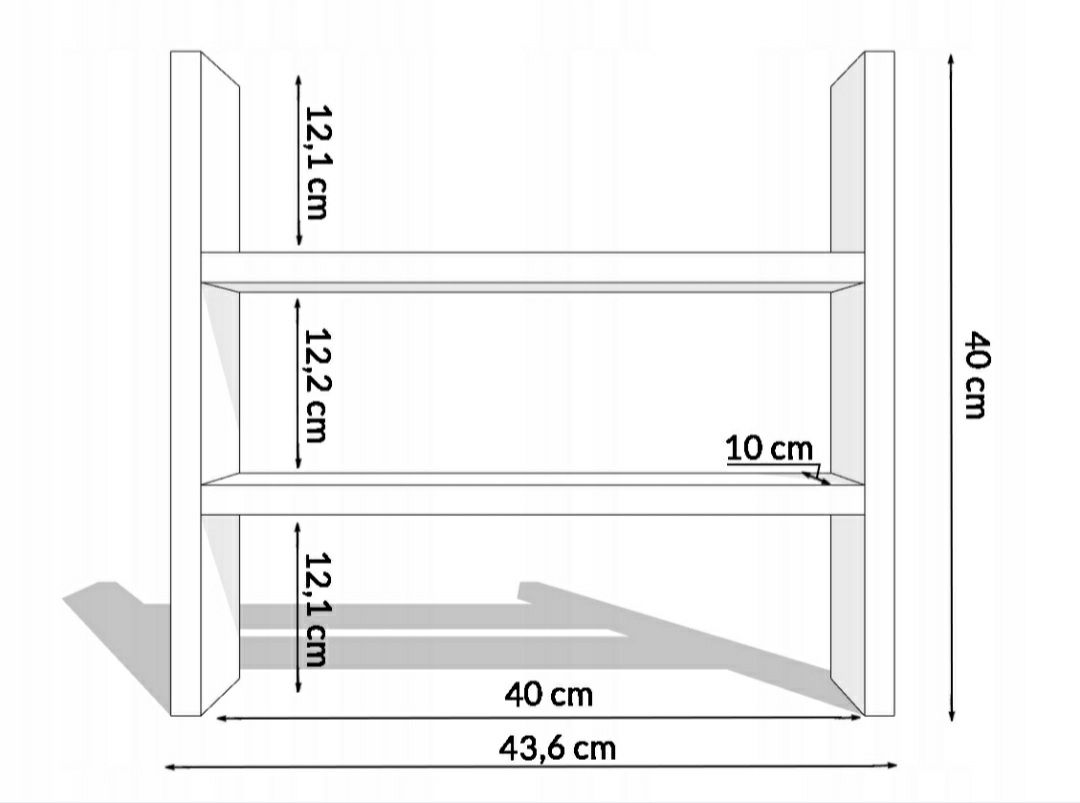 NOWA Półka kuchenna na przyprawy regał (ikea) organizer