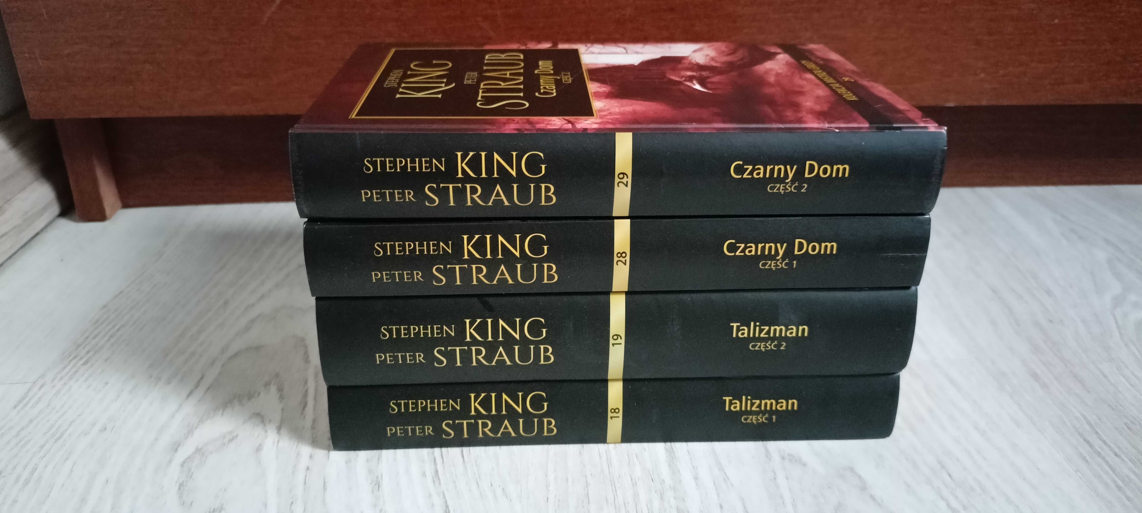 Stephen King Czarny dom tom 1 i 2 + Talizman część 1 i 2 Peter Straub