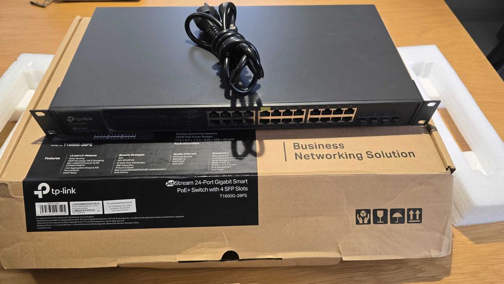 switch POE - TP-Link T1600G-28PS