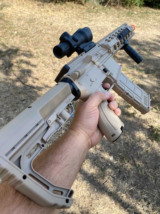 Іграшковий автомат AR15 на орбізах орбіган гель бластер