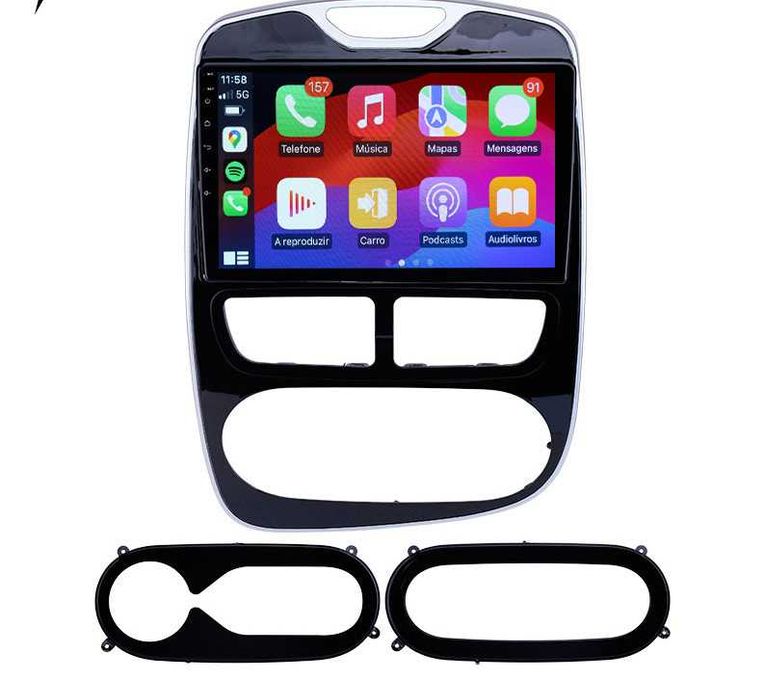 AutoRadio Renault Clio (4) IV Android 13 -2G+16/32Gb/64+Câmera/GPS