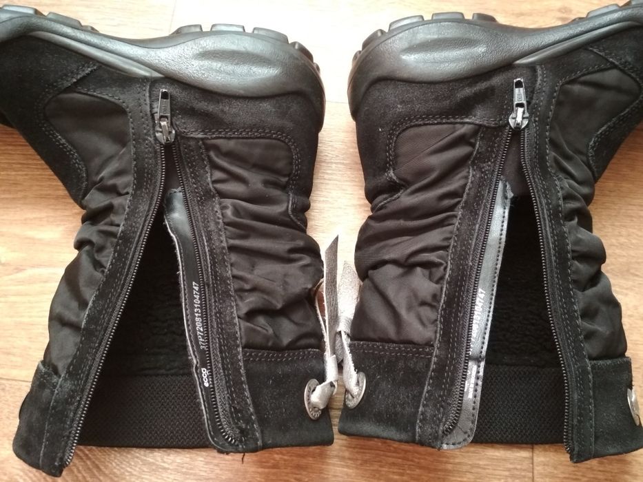 Зимние сапоги для девочки , термосапоги Ecco