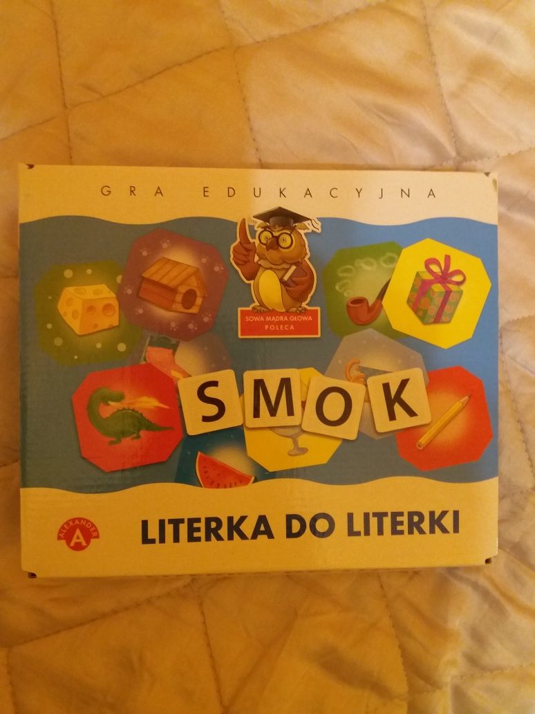 GRA EDUKACYJNALiterka do literki