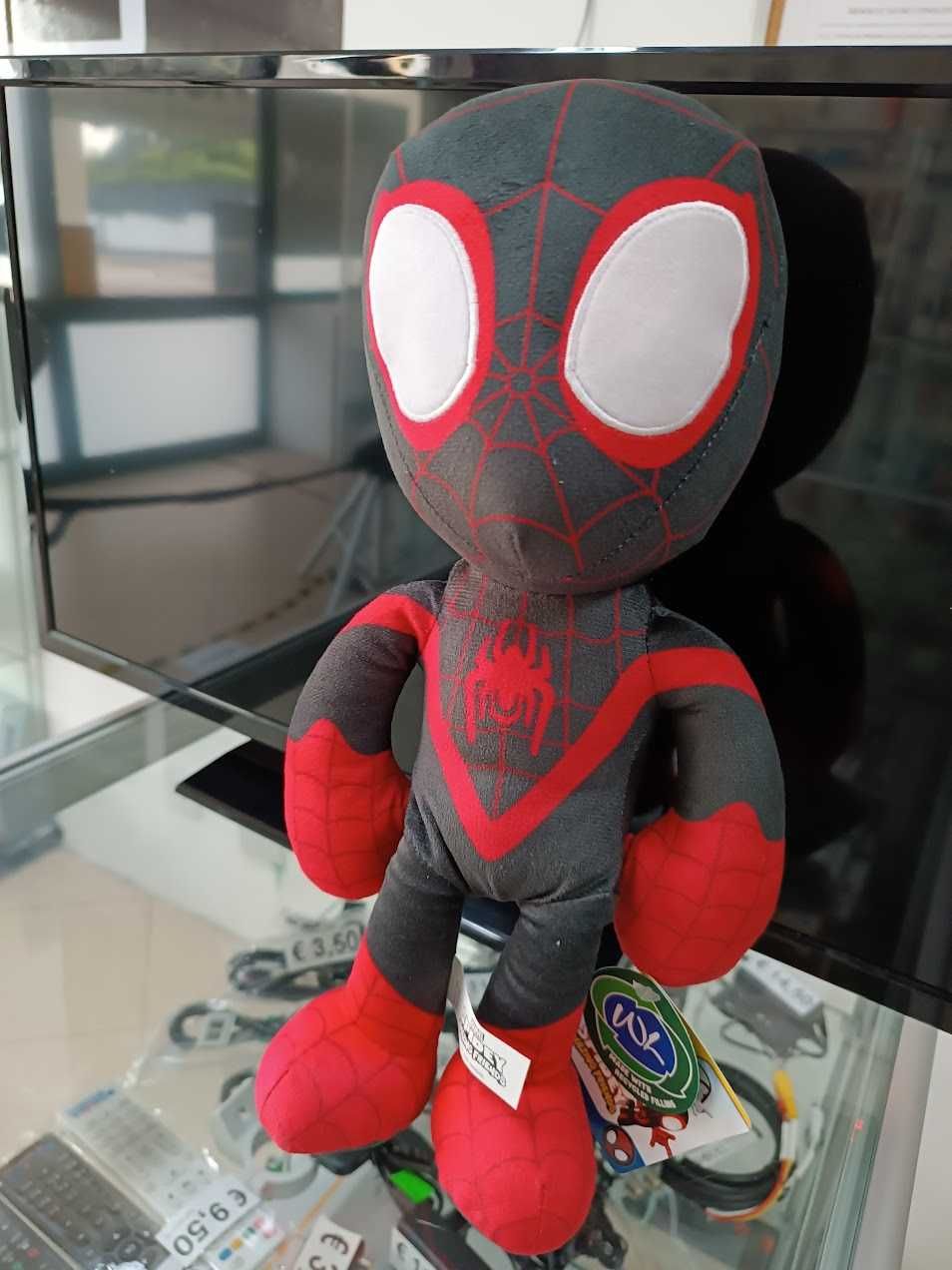 Peluche Marvel Spidey e a sua Superequipa Spinn(Miles Morales) 35cm