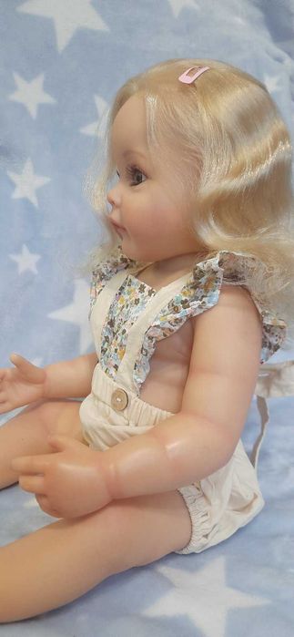 Силиконовая Кукла Реборн Рокси 55 см Девочка