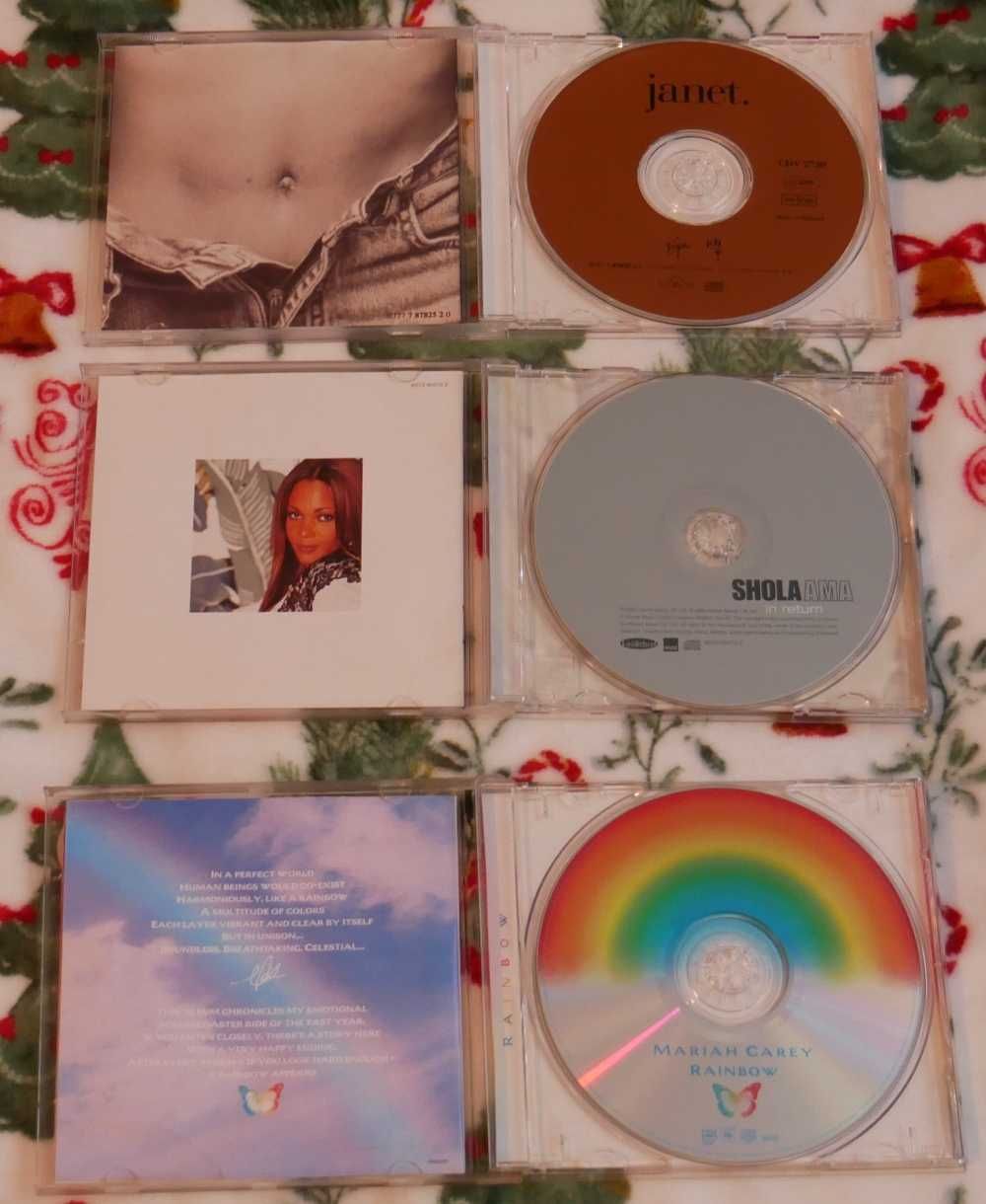 9 CD kolekcja HipHop / Pop / Soul - J.Lopez W.Houston Badu Janet Carey