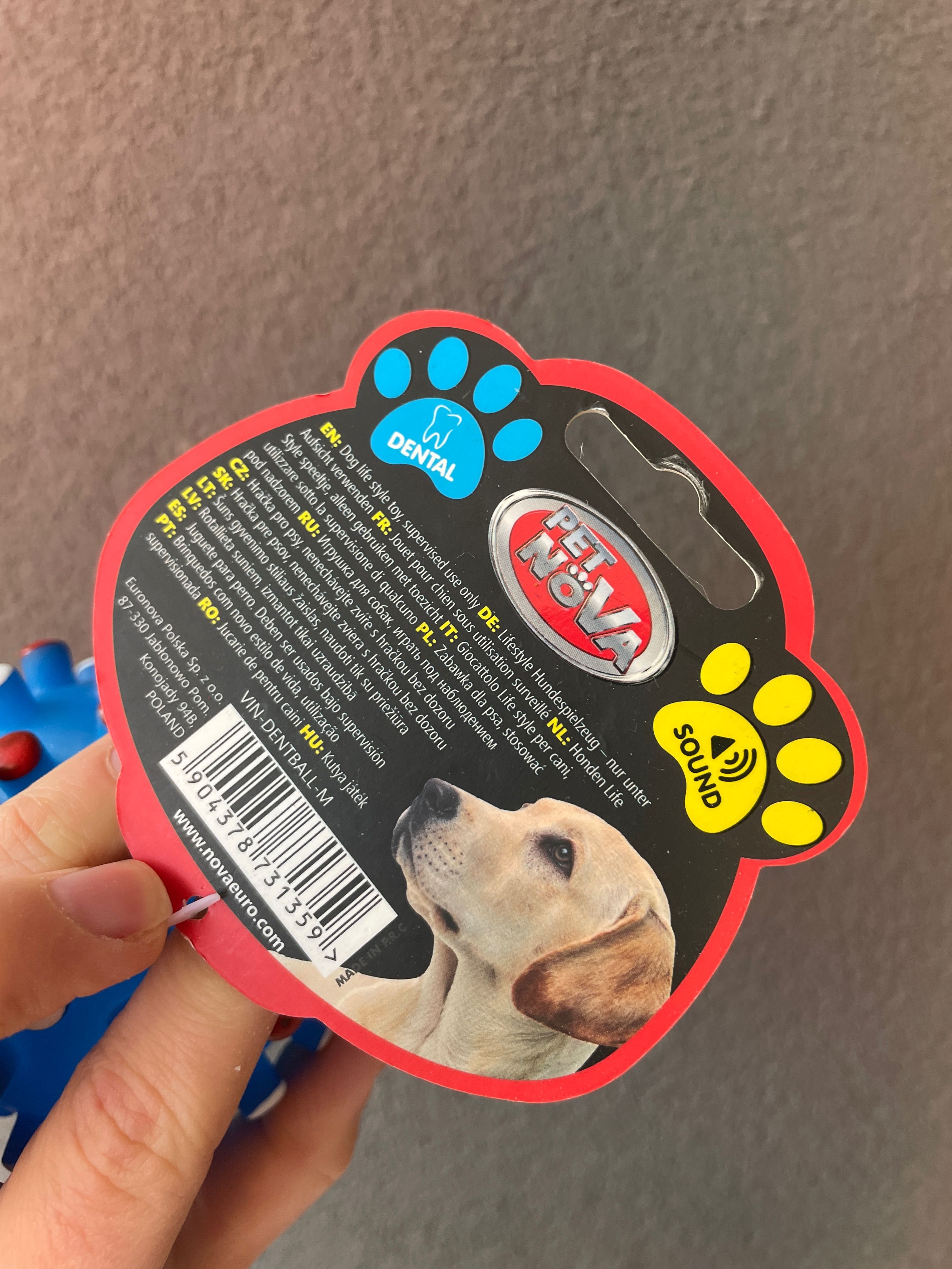 Piłka jeżowa dla psa "Pet Nova"