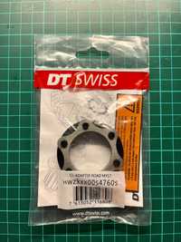 DT Swiss Adapter tarczy Road 6 śrub do Center Lock 5/9/12mm