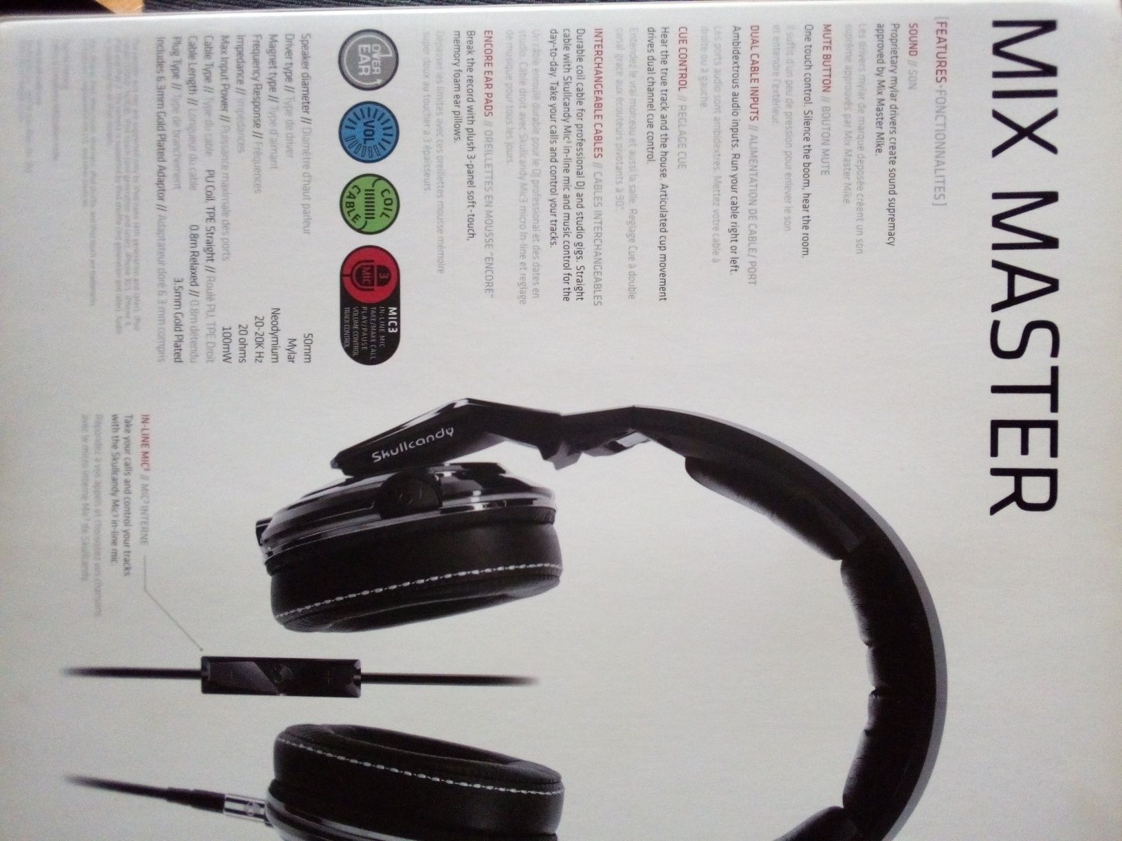 Skullcandy mix master Dj