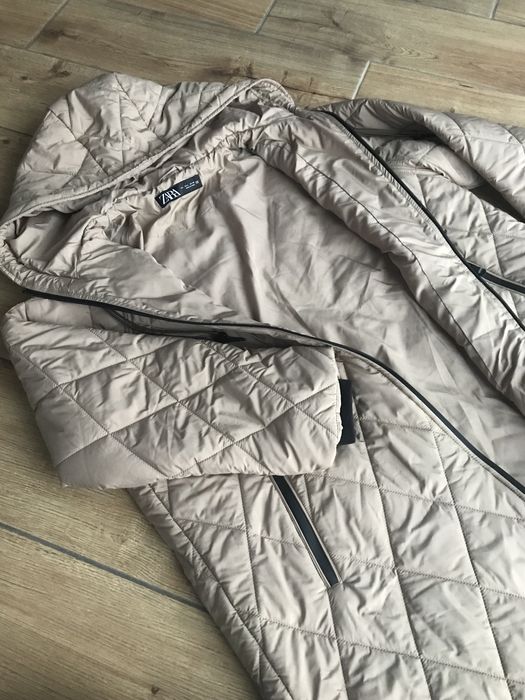 Пальто плащ подовжена куртка Zara