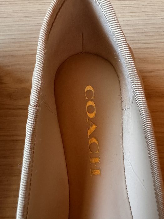 Шкіряні балетки coach. Оригінал. НОВІ