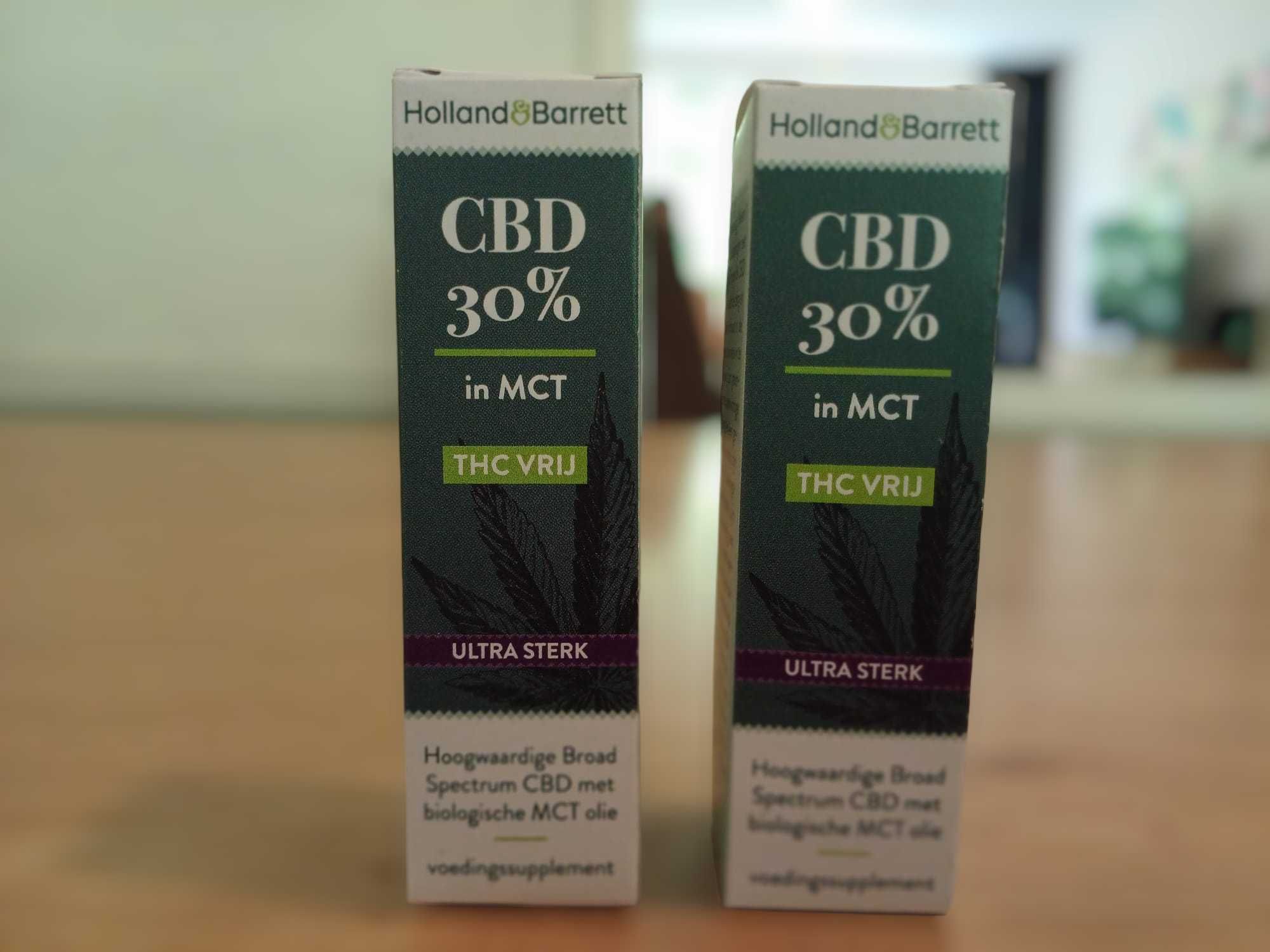 Holland & Barrett olejek CBD 30% MCT (10ml)