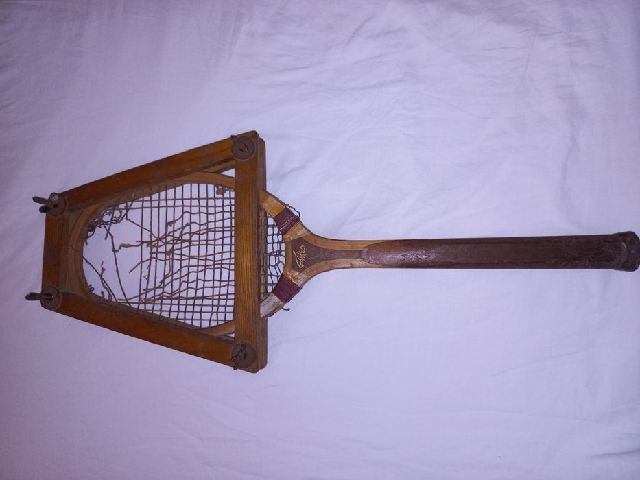 Raquetes de ténis e badmington vintage collection