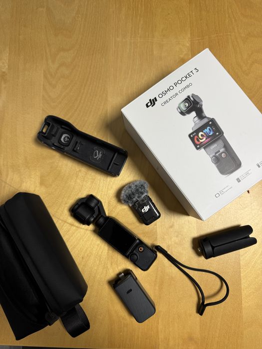 Kamera sportowa DJI OSMO POCKET 3 CREATOR COMBO karta SD 256gb