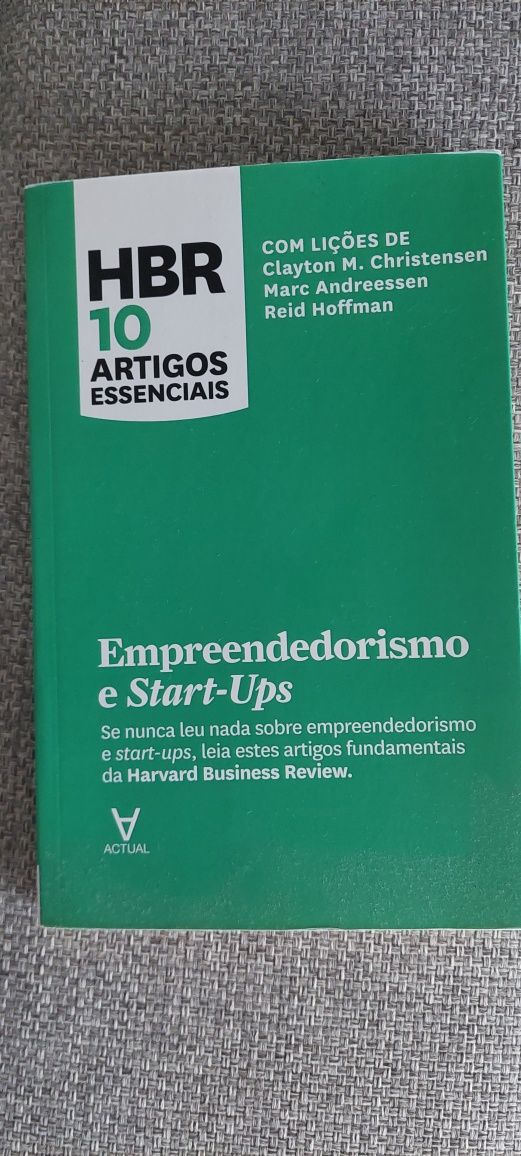 Livro Empreendedorismo  e start ups