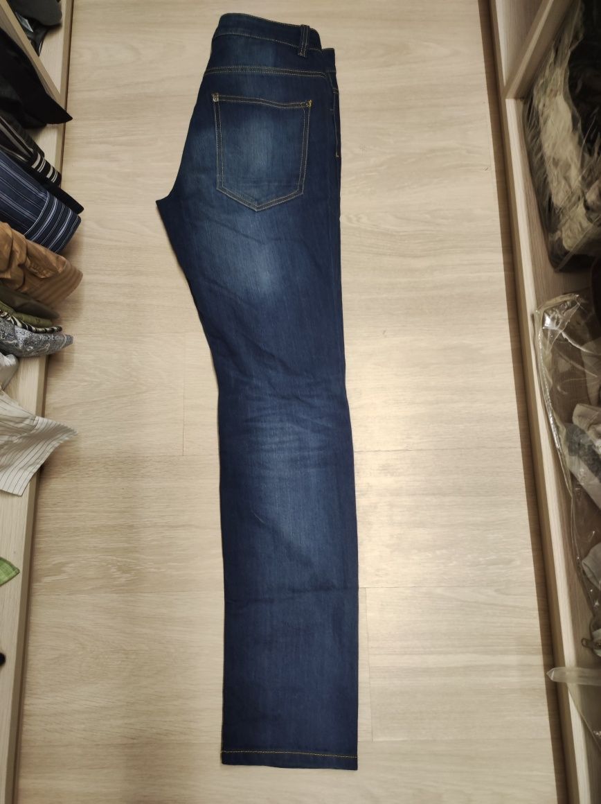 Spodnie męskie jeansy Livergy slim fit, rozm. 33x34