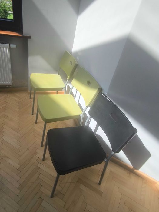 Krzesło plastikowe Ikea Herman