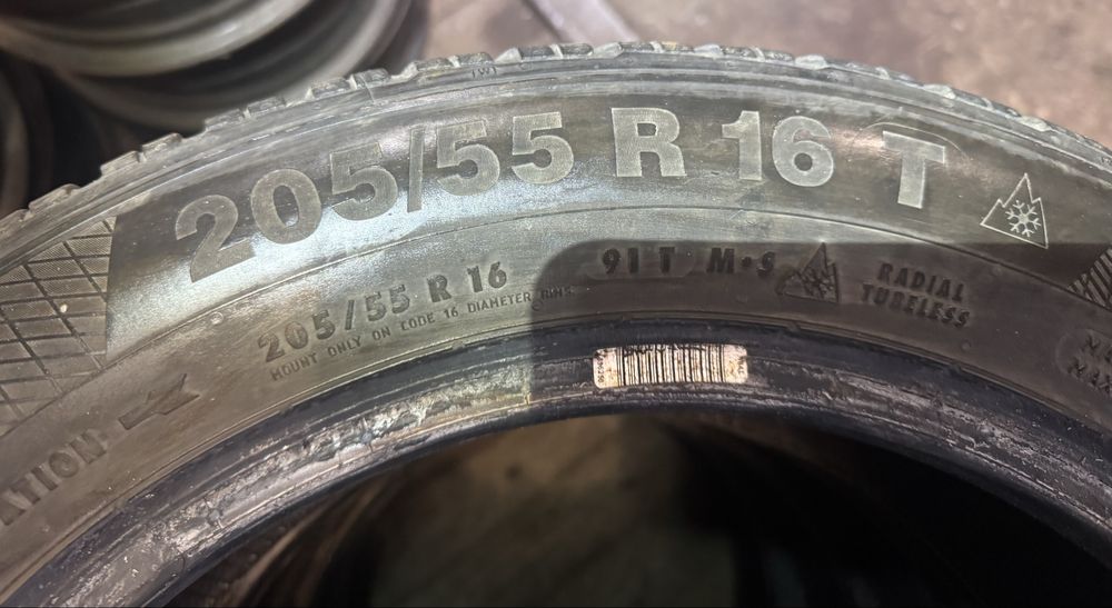 Гума, резина, колеса 205/55 R16 АВТОРОЗБОРКА Touran Caddy