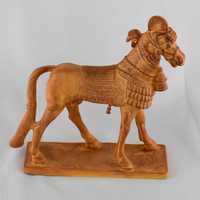 Figura em biscuit de Cavalo 4000 anos de Escultura Equestre – ASSÍRIO