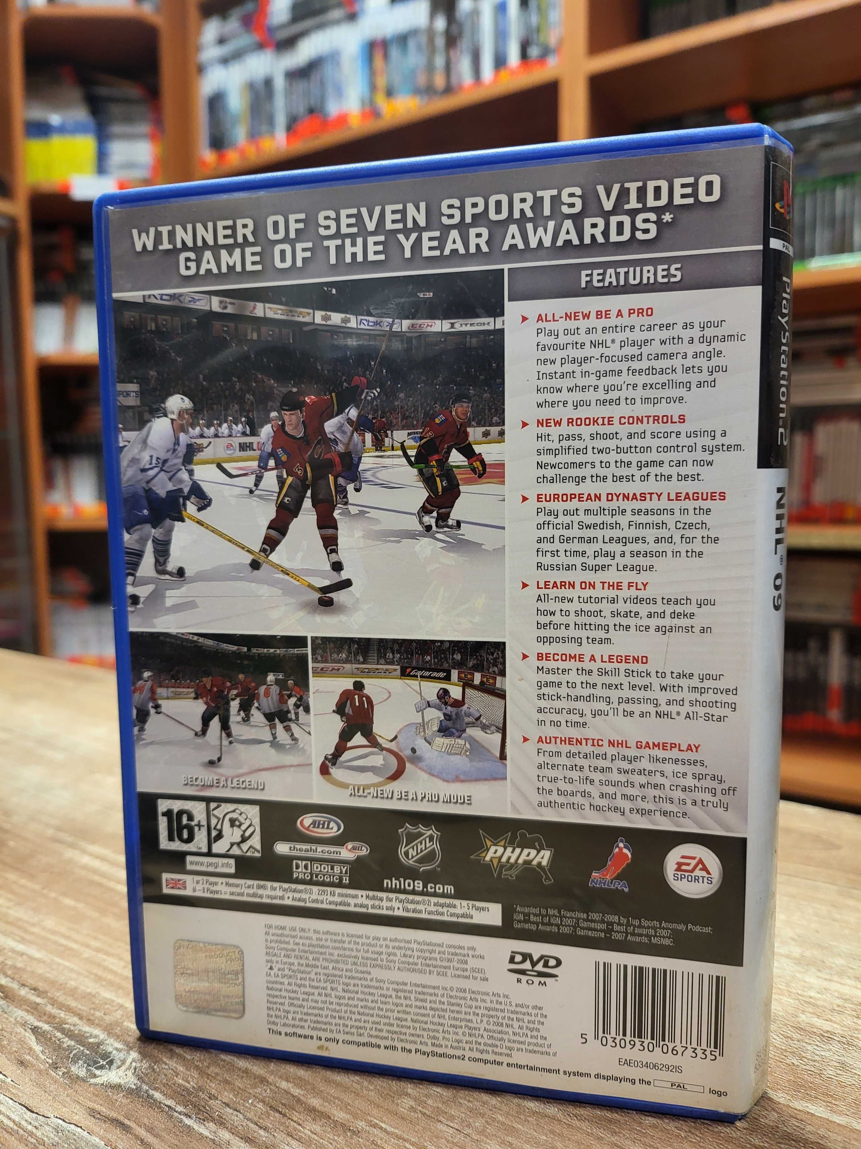 NHL 09 PS2, SklepRetroWWA