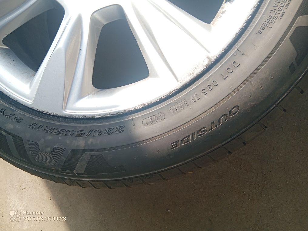 Felgi opony letnie 225 .55 r18 audi 8k0 nexen 7.5j et28
