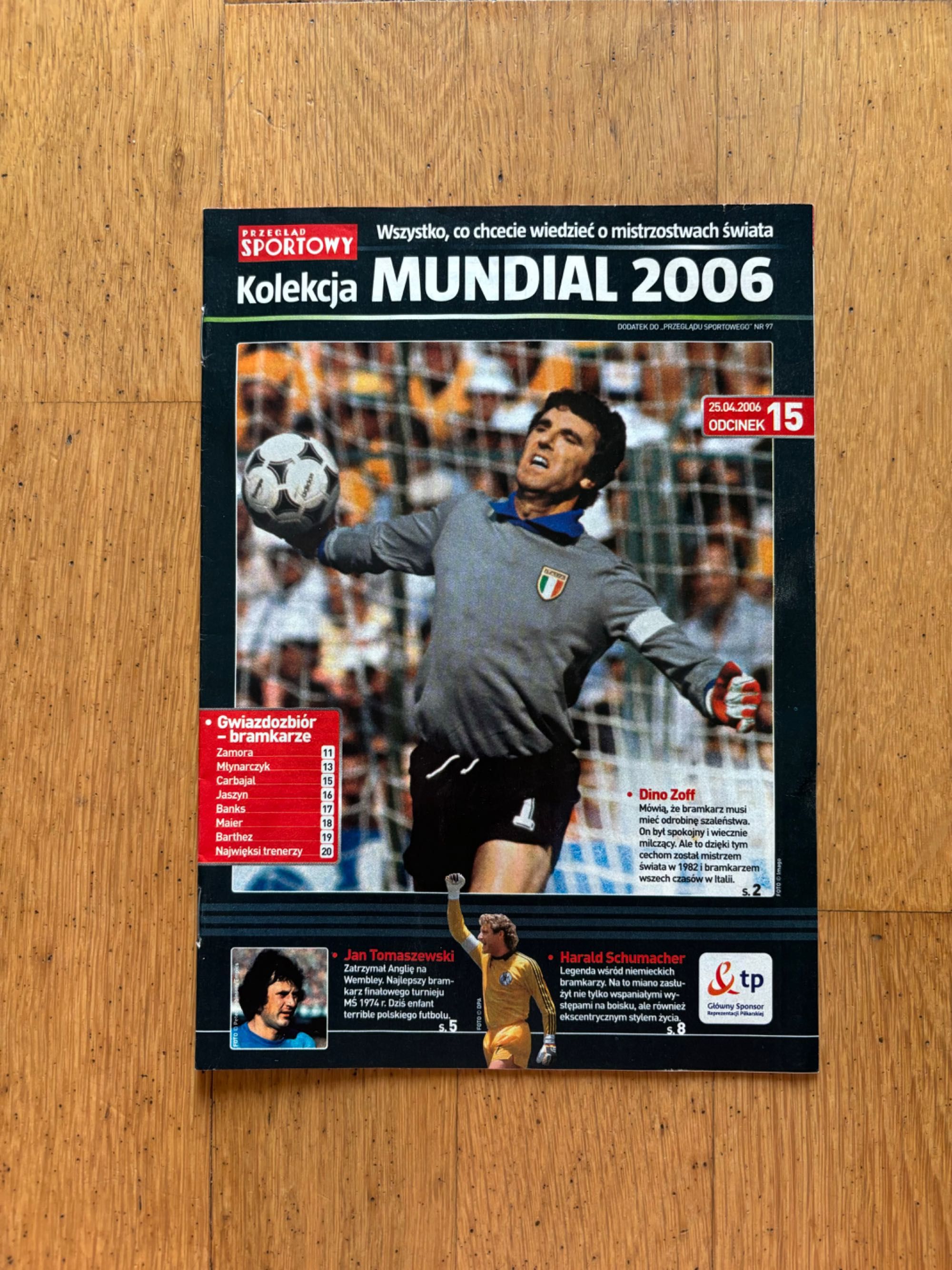 Przegląd Sportowy Kolekcja Mundial 2006 odcinek 15