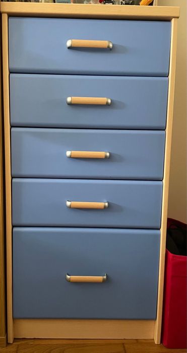 Movel de crianca 5 gavetas