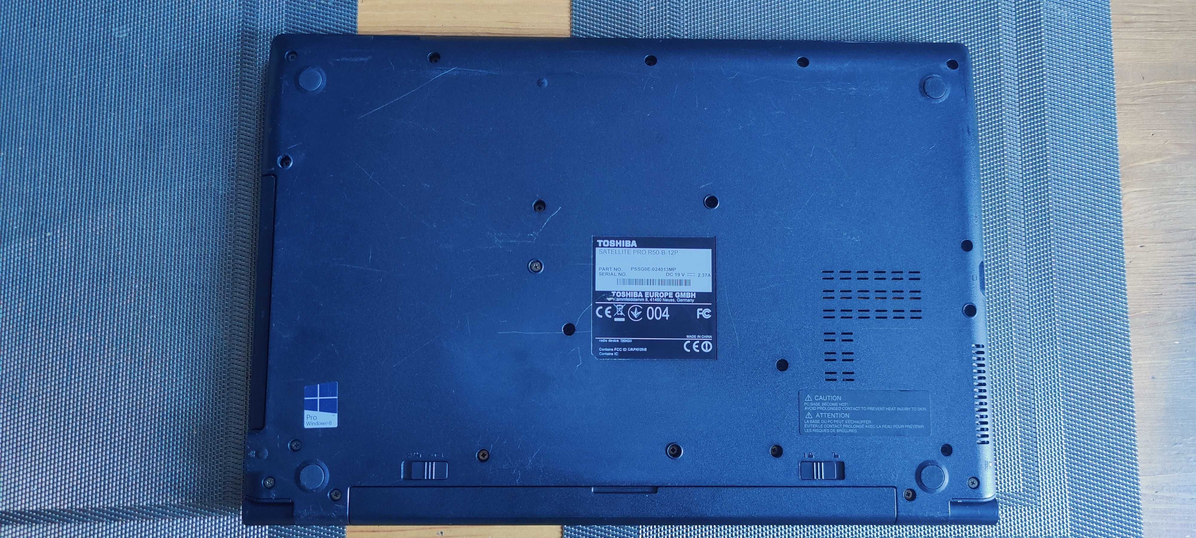 Toshiba R50 - 15,6 cala -Core i5 4x2,70 GHz -8GB Ram -240GB SSD -Win10