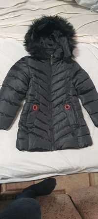 Зимняя курточка на девочку 100 - 105 см