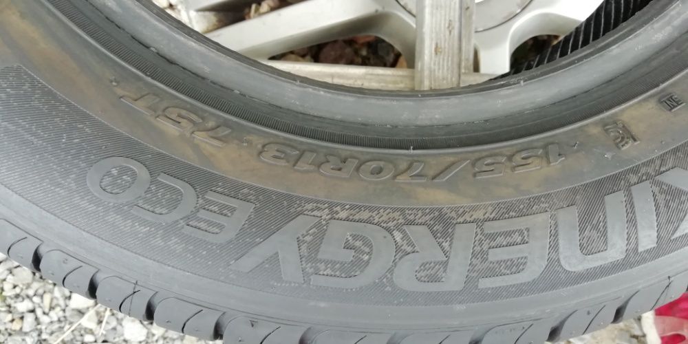 2x 155/70/13 Hankook kinergy  nowe !!