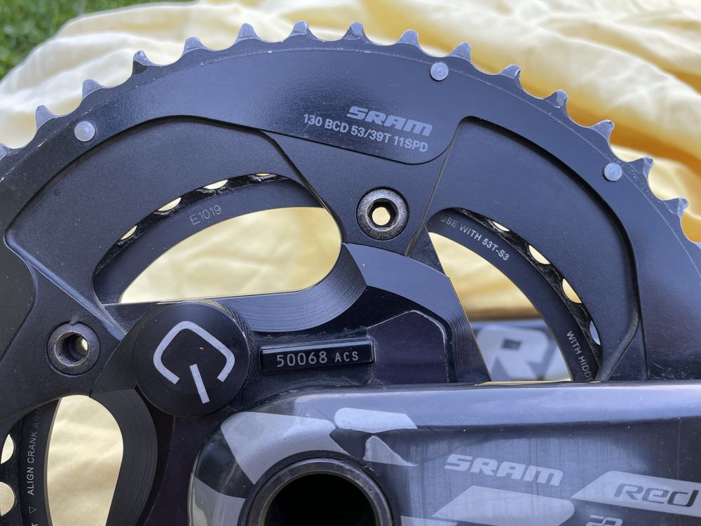 Sram Red22 z Quarq mechanizm korbowy Exogram X-glide