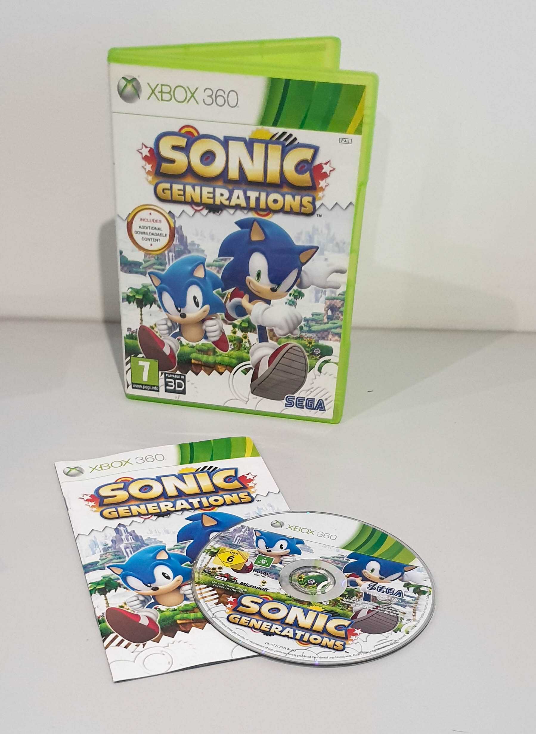 Gra Sonic Generations Xbox 360