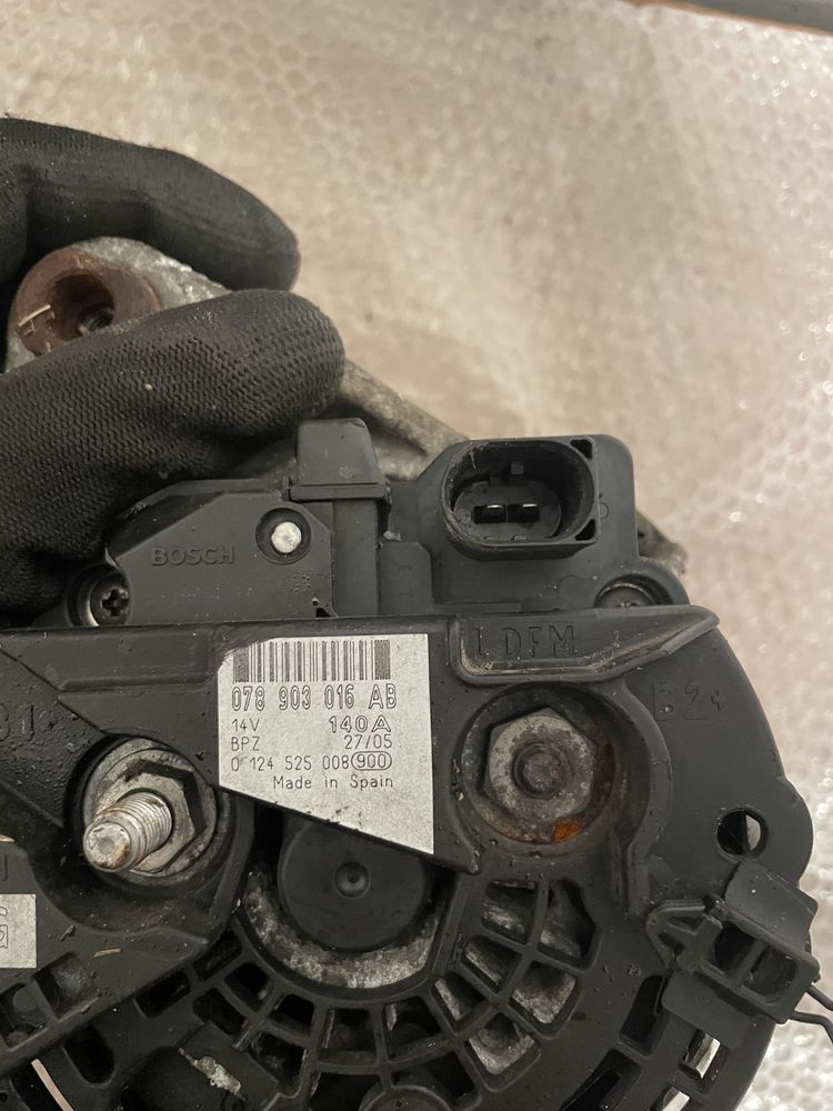Alternator Audi a4 b6 2.5 tdi 140a oryginał