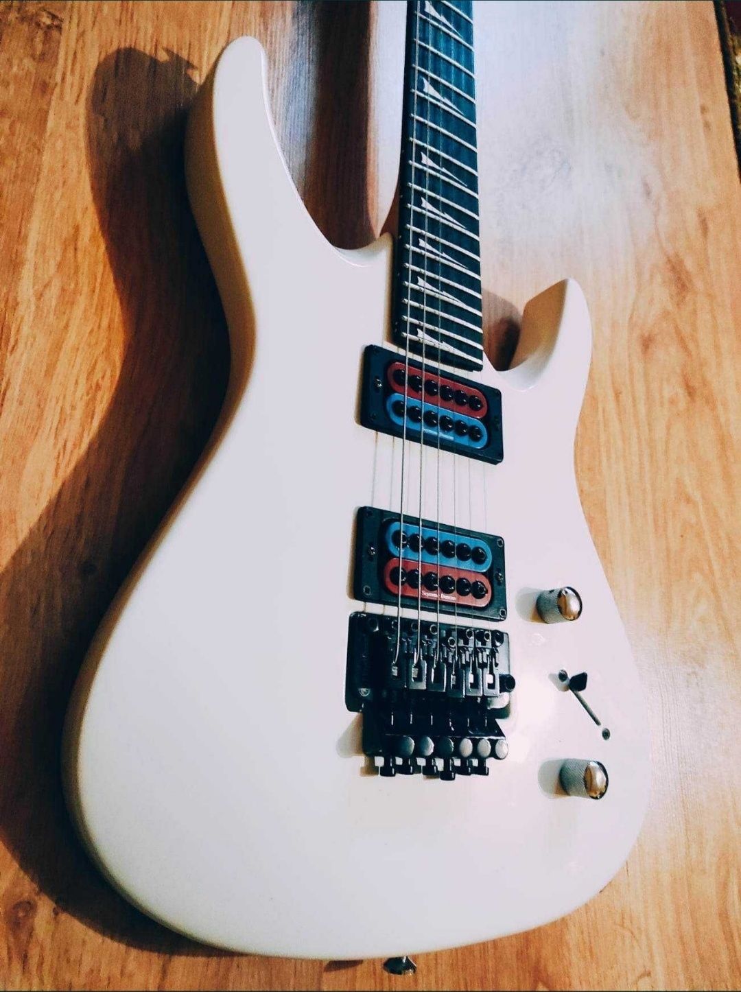 Gitara elektryczna Mayones z Seymour Duncan + Floyd Rose Ibanez Fender