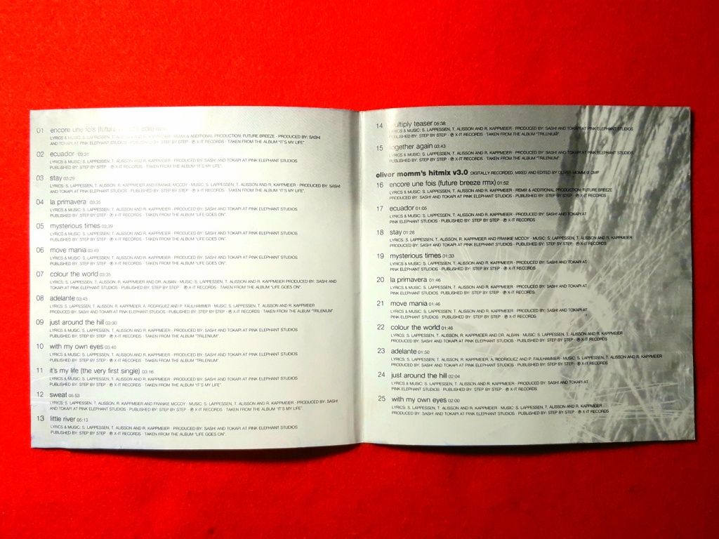 Sash! – Best Of Sash! / Encore Une Fois (CD, 2000)