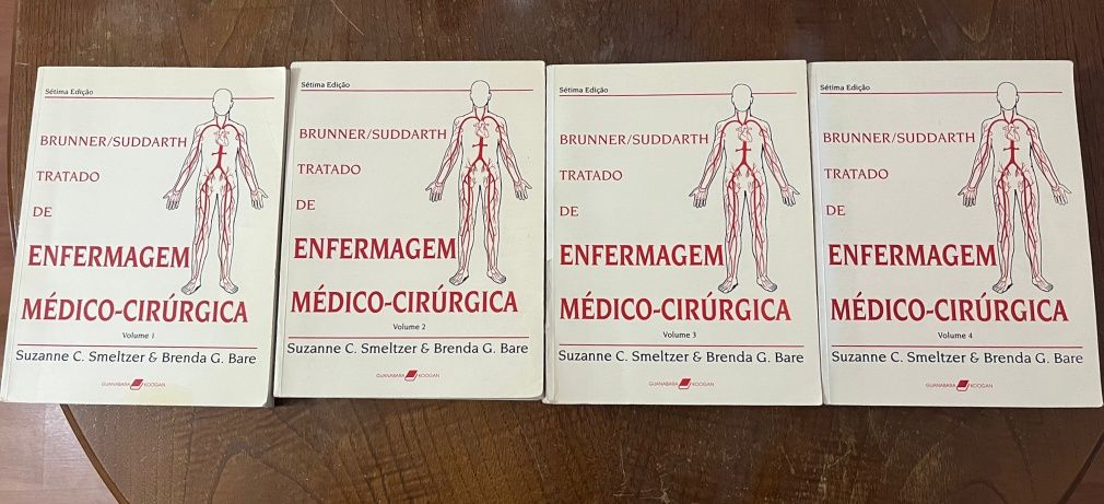 Tratado de Enfermagem Médico-Cirúrgica Brunner/ Sudarth 4 vol 7°edit