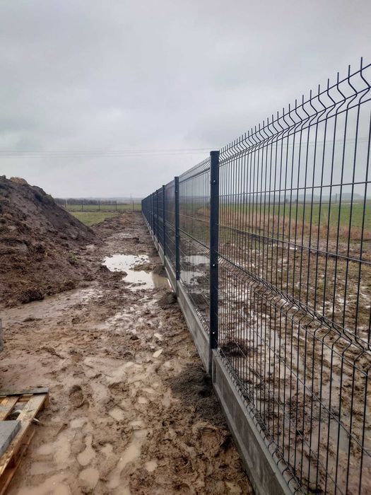 ogrodzenia ogrodzenie panelowe panele słupki brama furtka płot palety