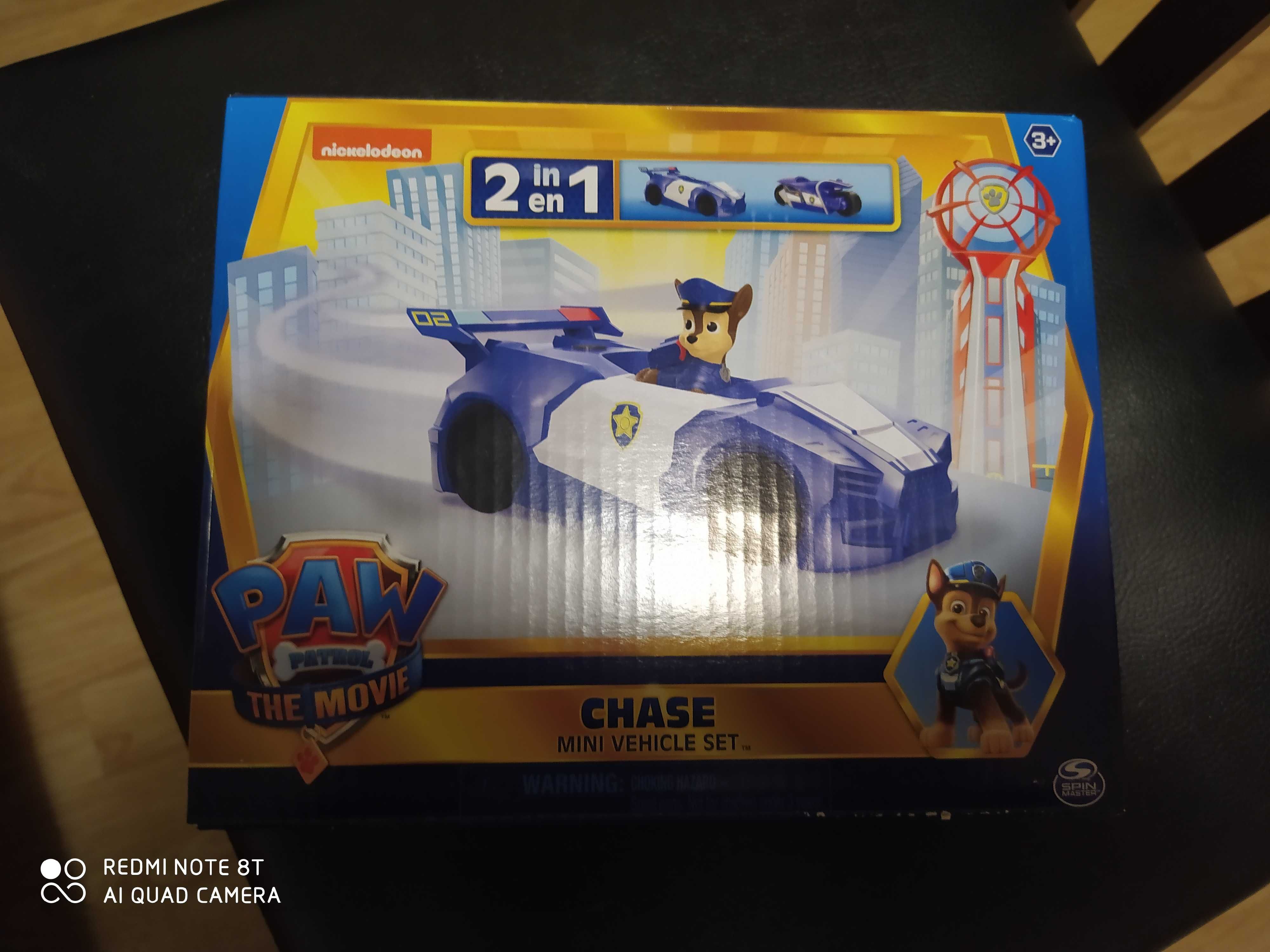 Chase 2w1 Psi Patrol samochód policyjny