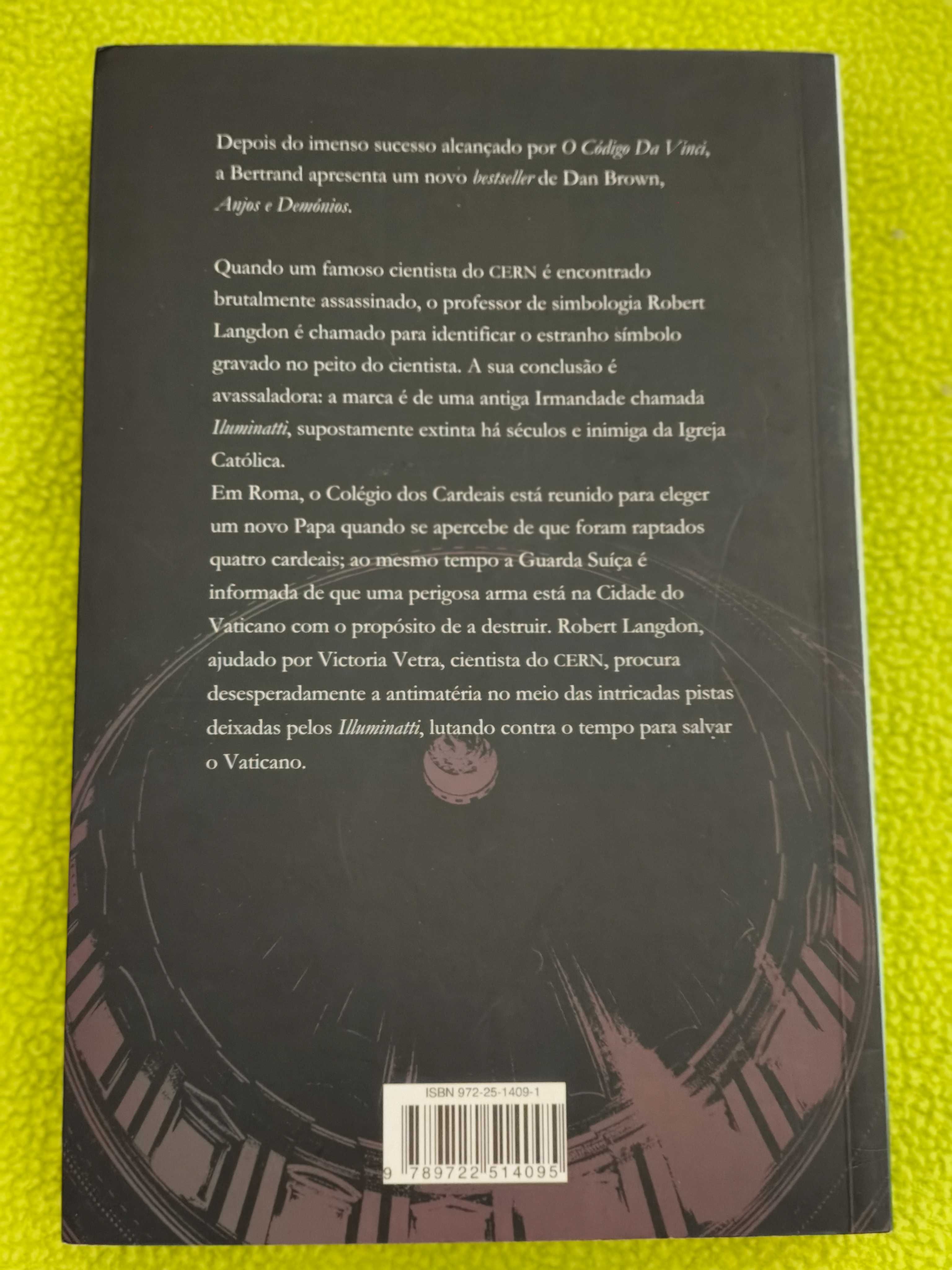 Anjos e Demónios – Dan Brown