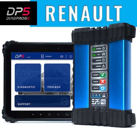 DiagProg5 Pakiet RENAULT - Tester diagnostyczny