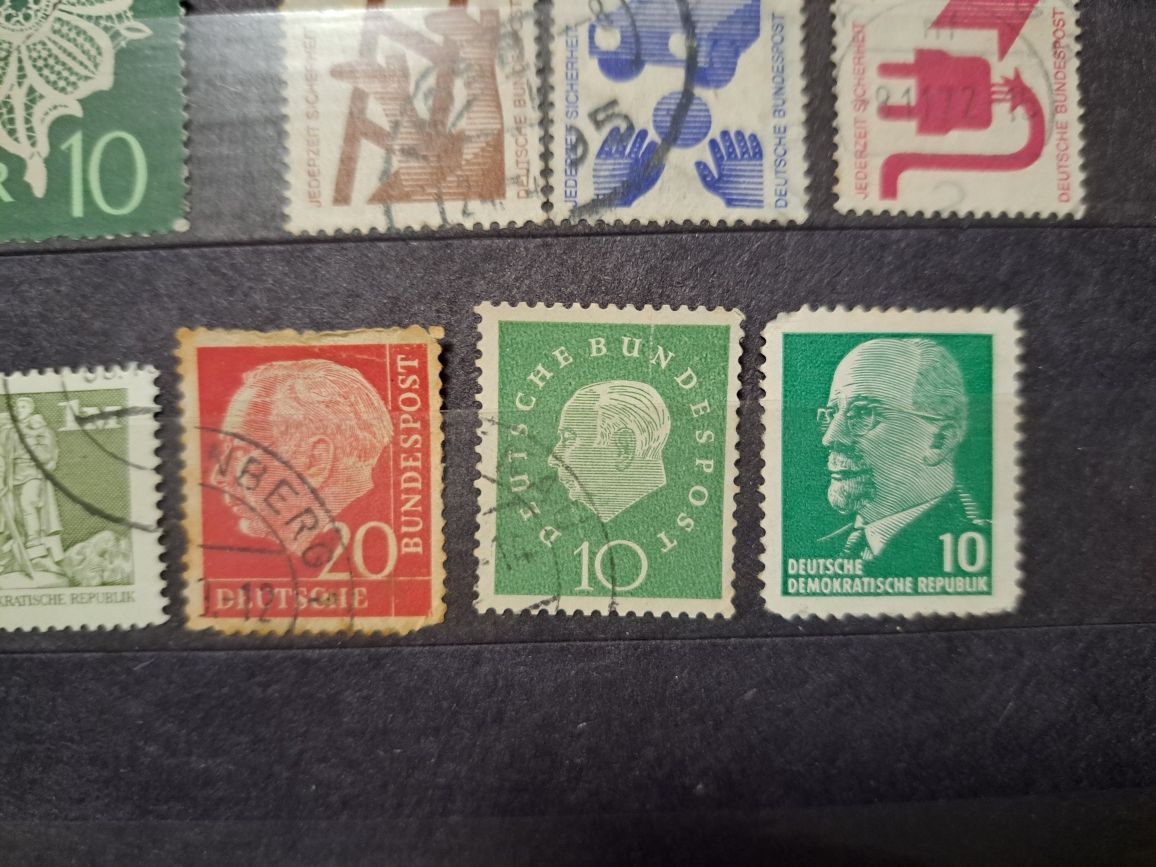 Znaczki  pocztowe DDR