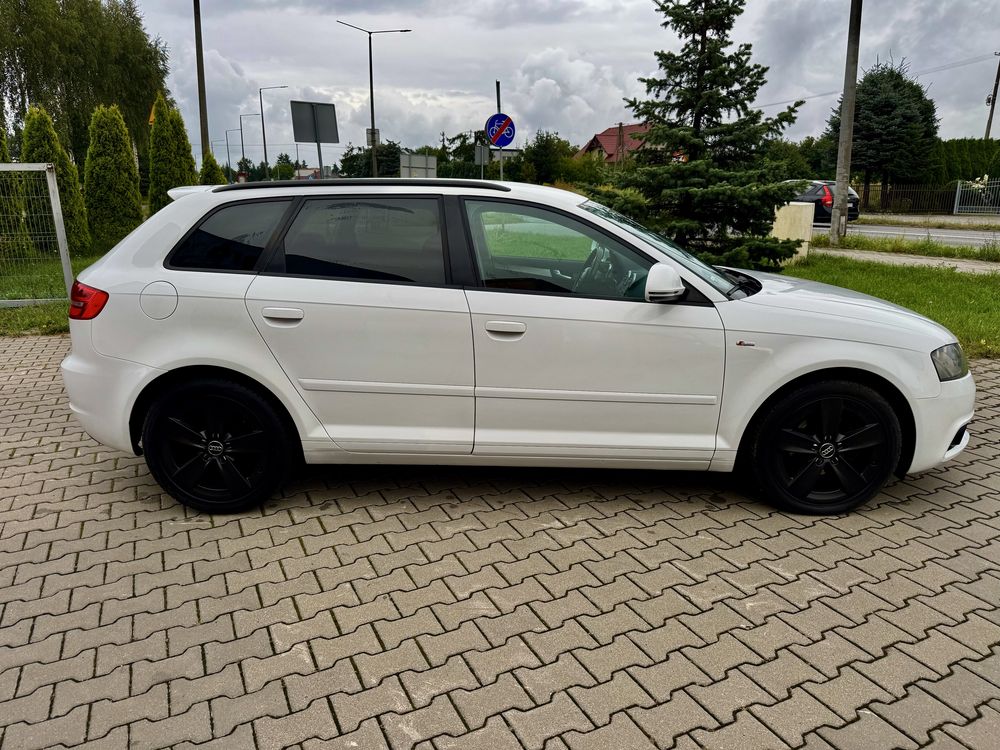 Audi A3 8P Lift 1.4 Benzyna Biała Stan BDB Przygotowana do Rejestracji