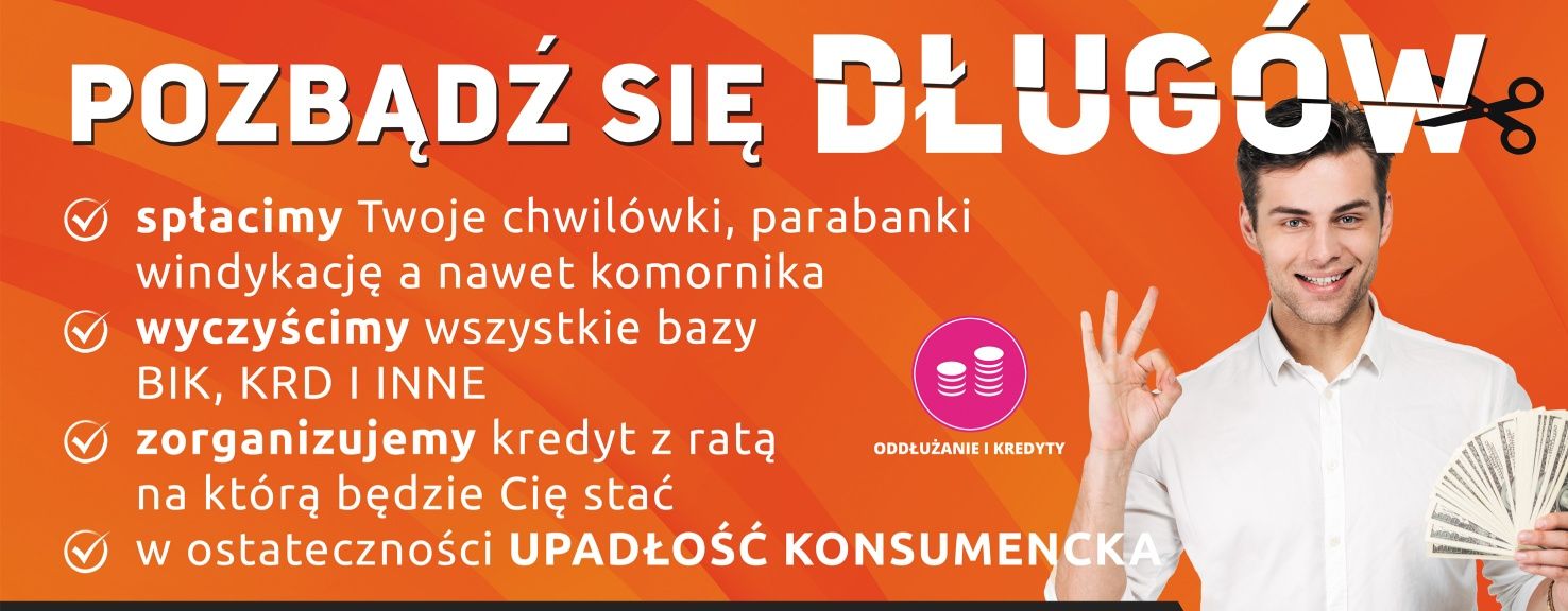 pożyczka , kredyt dla zadłużonych