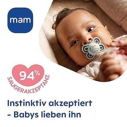MAM Perfect Night smoczek dla niemowląt 0-6 miesięcy