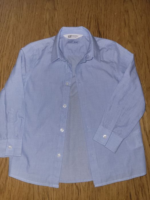 Koszula jasnoniebieska 116 h&m hm