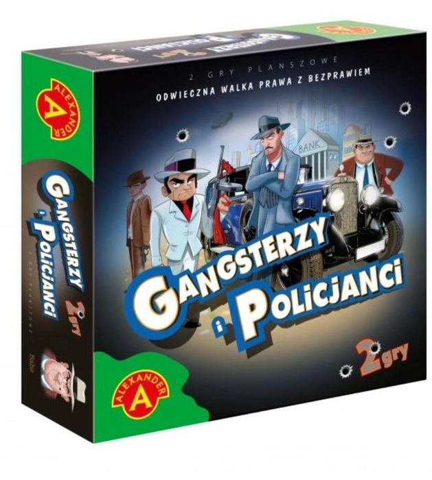 Gangsterzy i Policjanci ALEX Alexander pudełko,260x248 mm