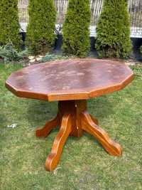 Piękny stół z drewna "okrągły"