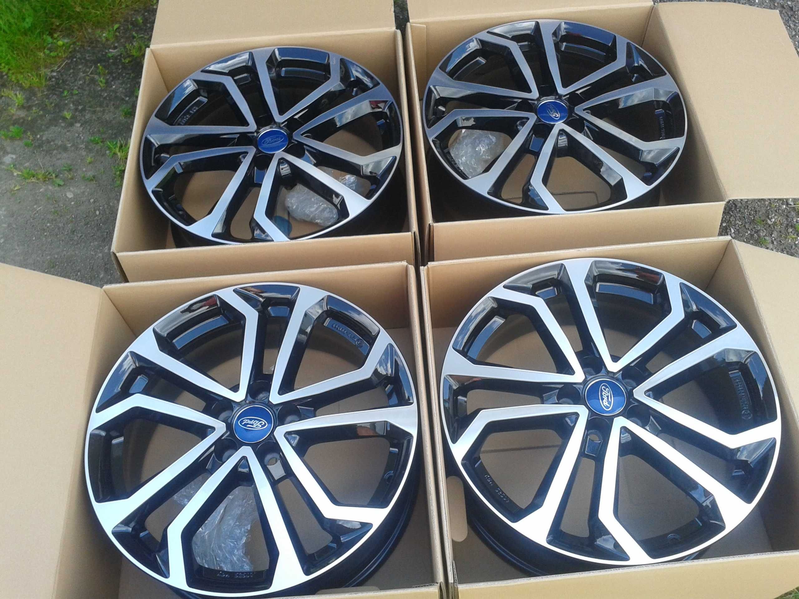 nowe r18 felgi dezent ford focus mondeo kuga smax cmax 5x108 mielec
