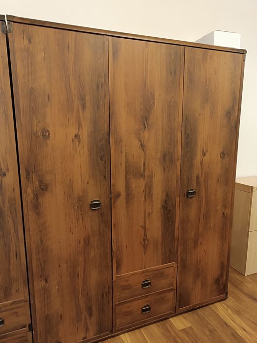 Szafa duża BRW indiana Black Red white