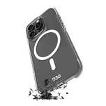 Puro Cover in TPU+PC "IMPACT CLEAR D3O" with Magsafe for iPhone 16 Pro